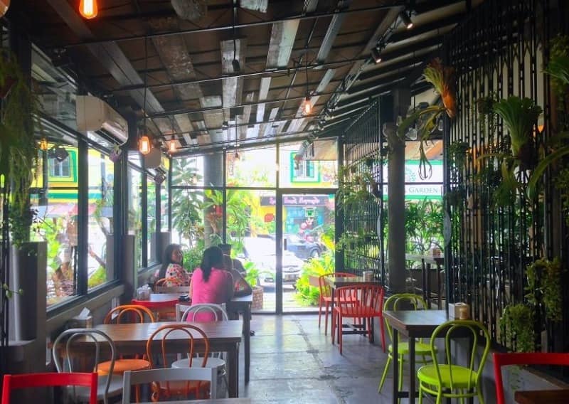 the garden cafe