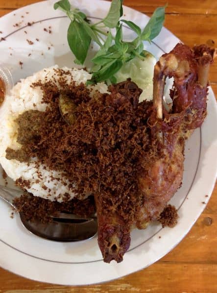 nasi bebek pak janggut