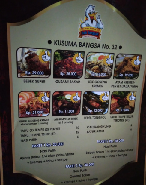 nasi bebek pak janggut