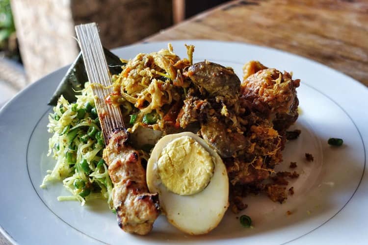 nasi campur bu oki jimbaran