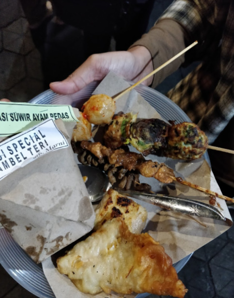 menu angkringan pak jabrik