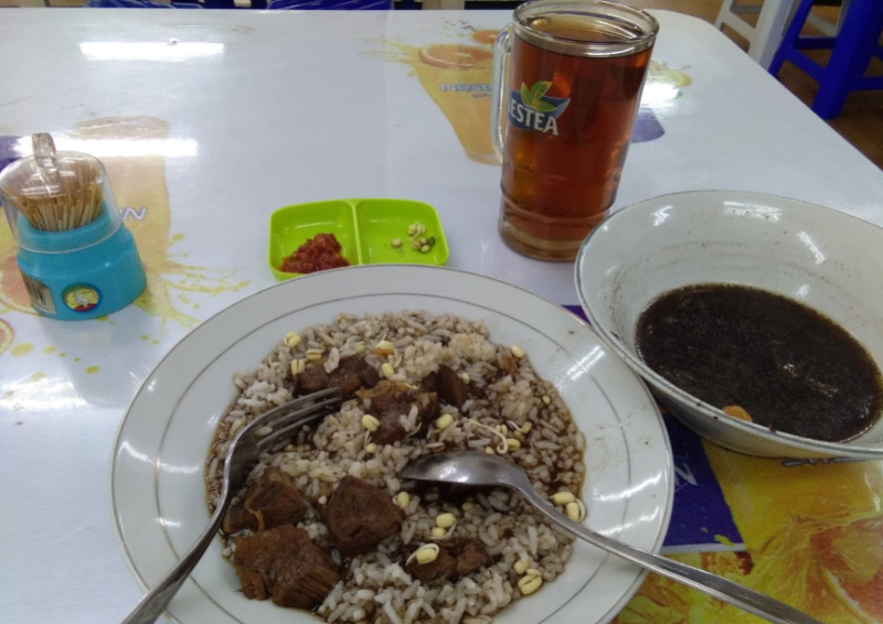 nasi pecel bu pri