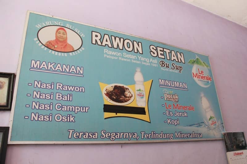 rawon setan bu sup