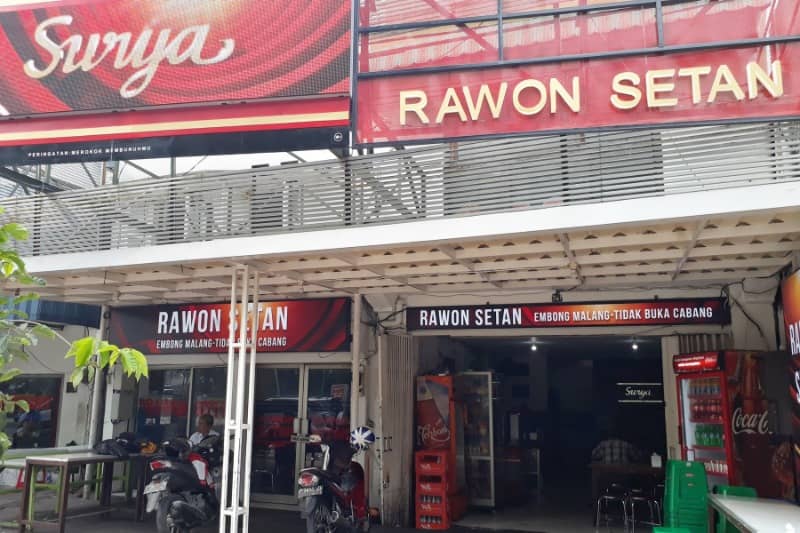 rawon setan bu sup
