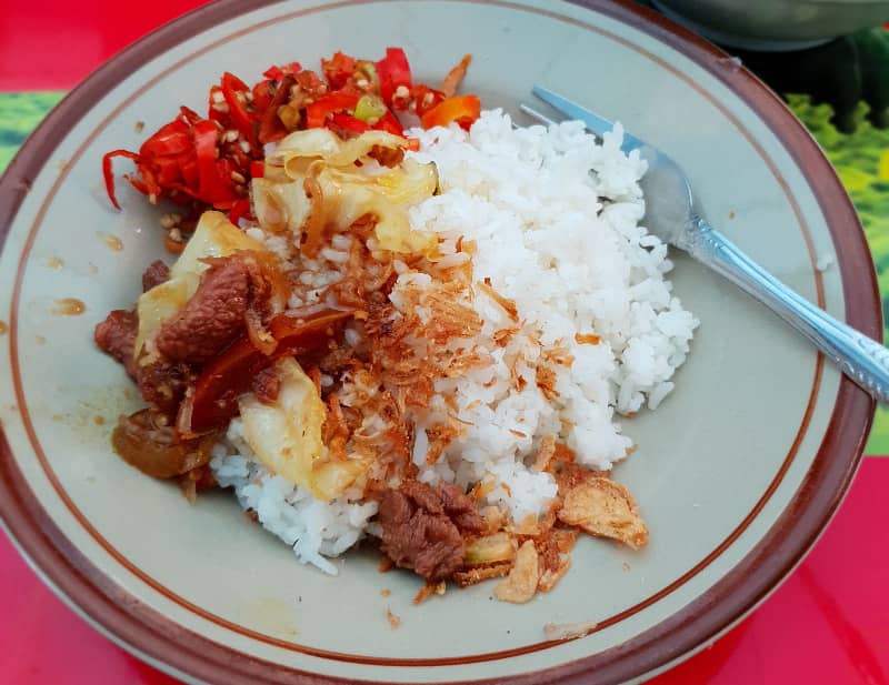 tongseng kambing pak agus