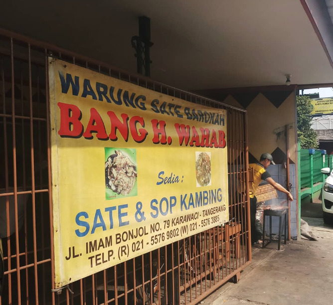 sate kambing h wahab