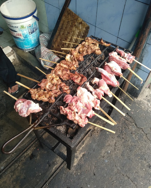 sate kambing h wahab