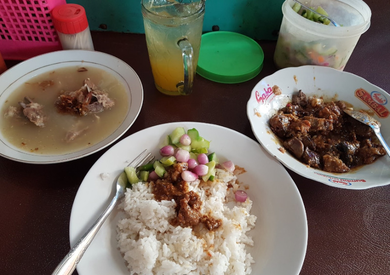 sate kambing h wahab