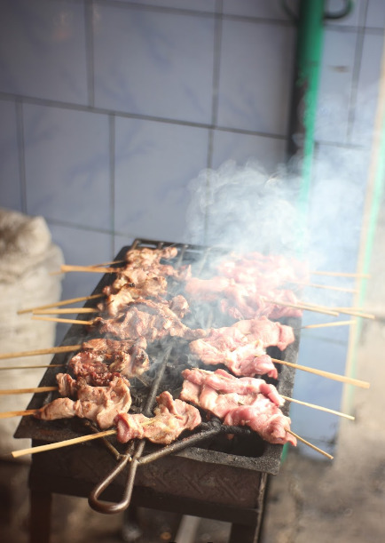 sate kambing h wahab