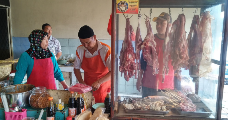 sate kambing h wahab