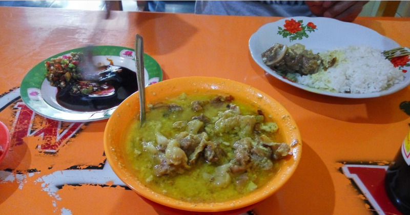 menu sate kambing wendys
