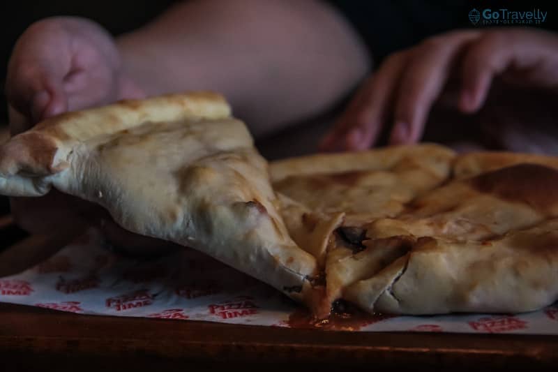 menu pizza time