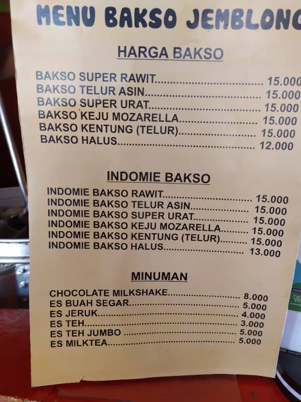bakso jemblong gresik