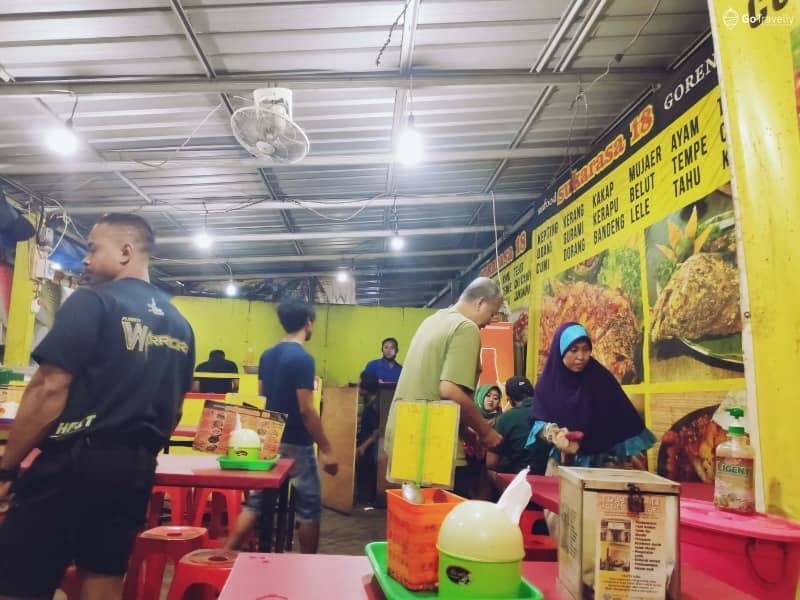 seafood Dan iklan bakar suka rasa 18