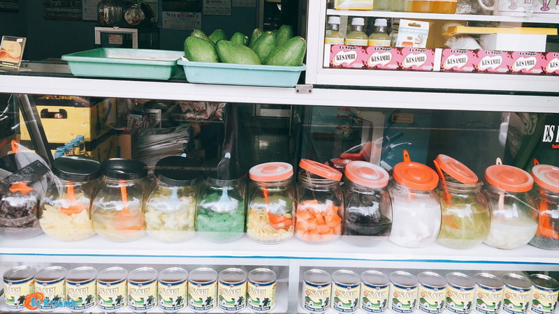 es kesambi  kuliner Salatiga