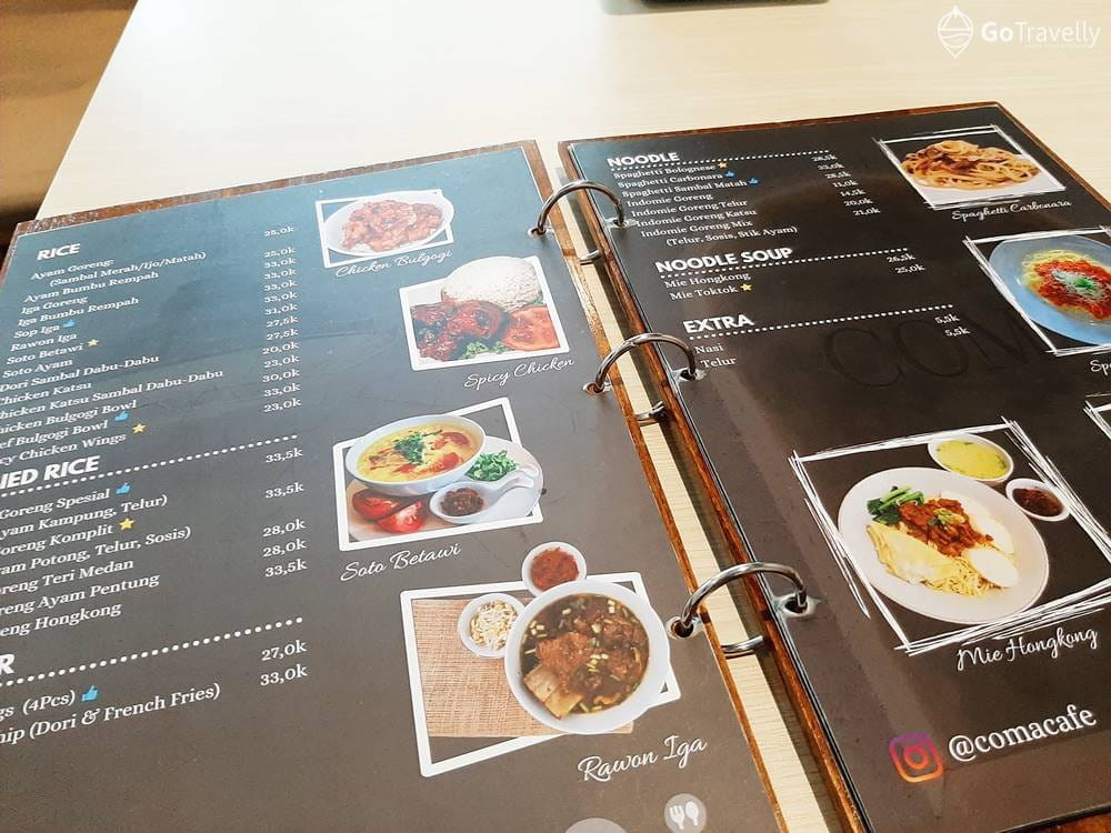 cafe dengan makanan enak di Surabaya