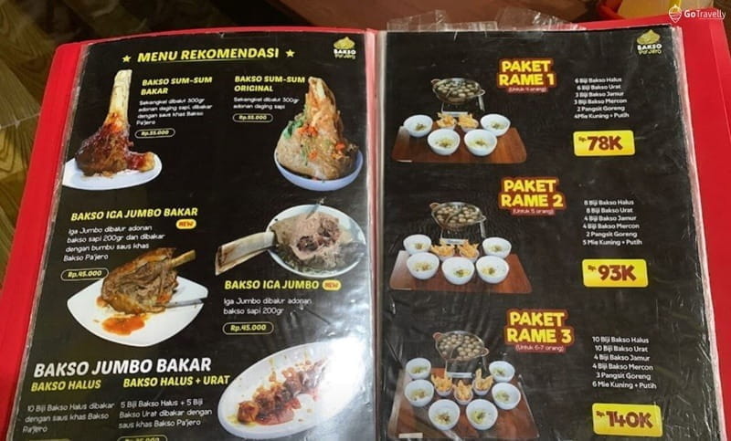 Bakso terkenal di Jogja