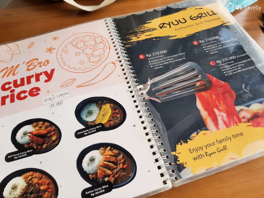 menu Mbro Resto