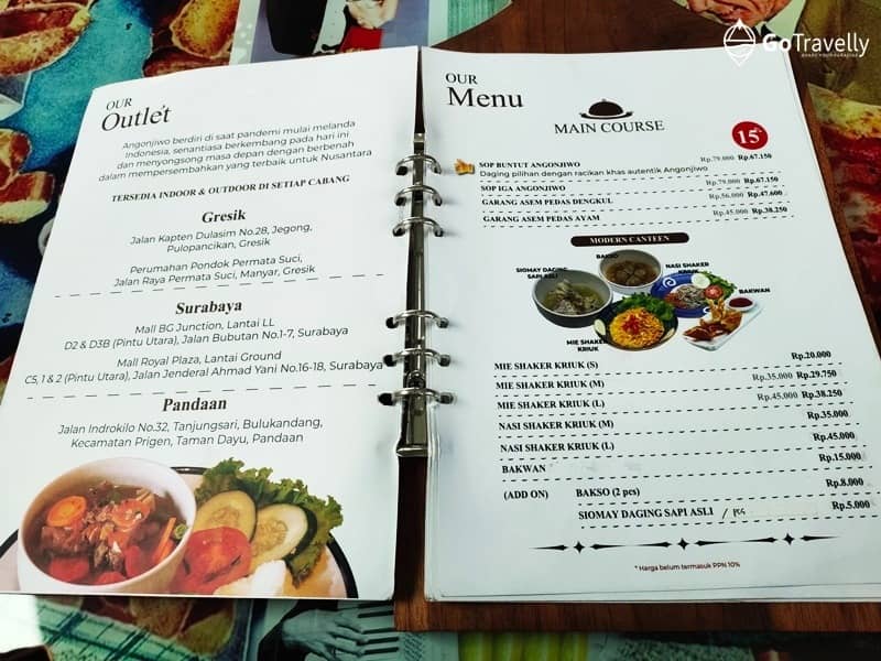 angon jiwo cafe baru di surabaya