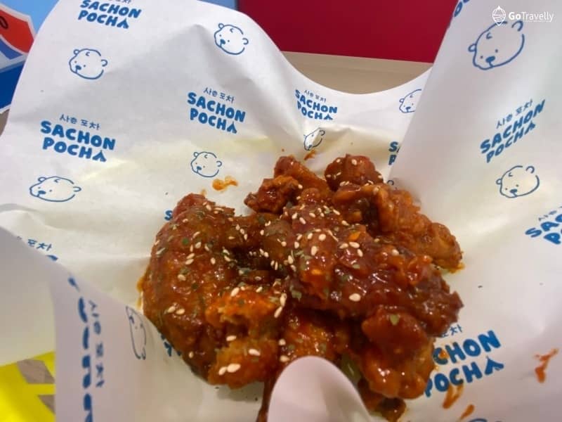 menu sachon pocha