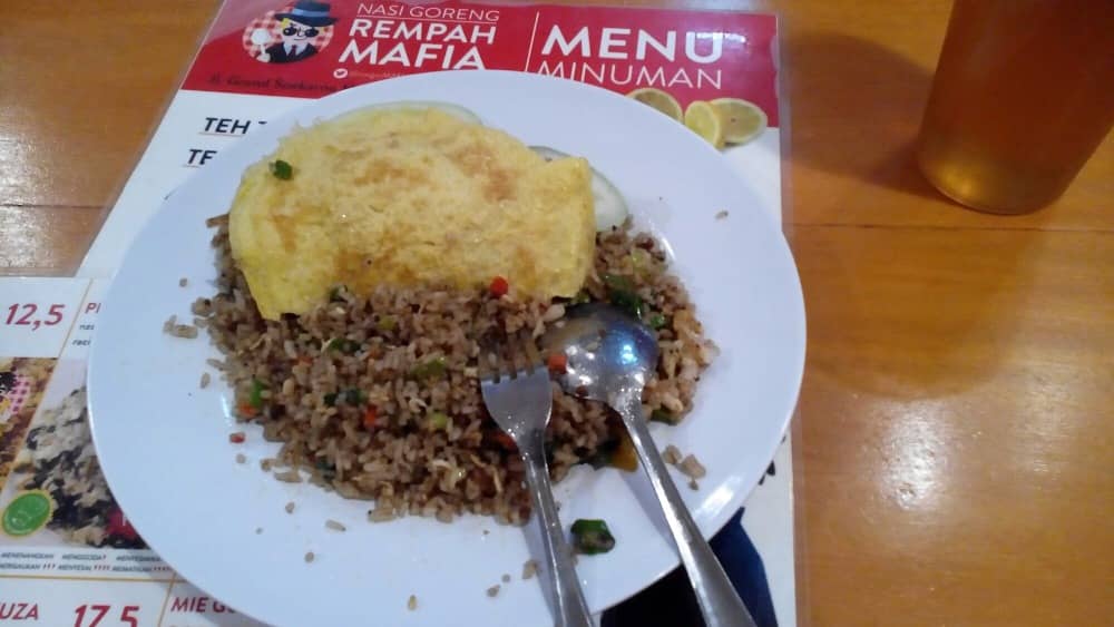 nasi goreng rempah mafia