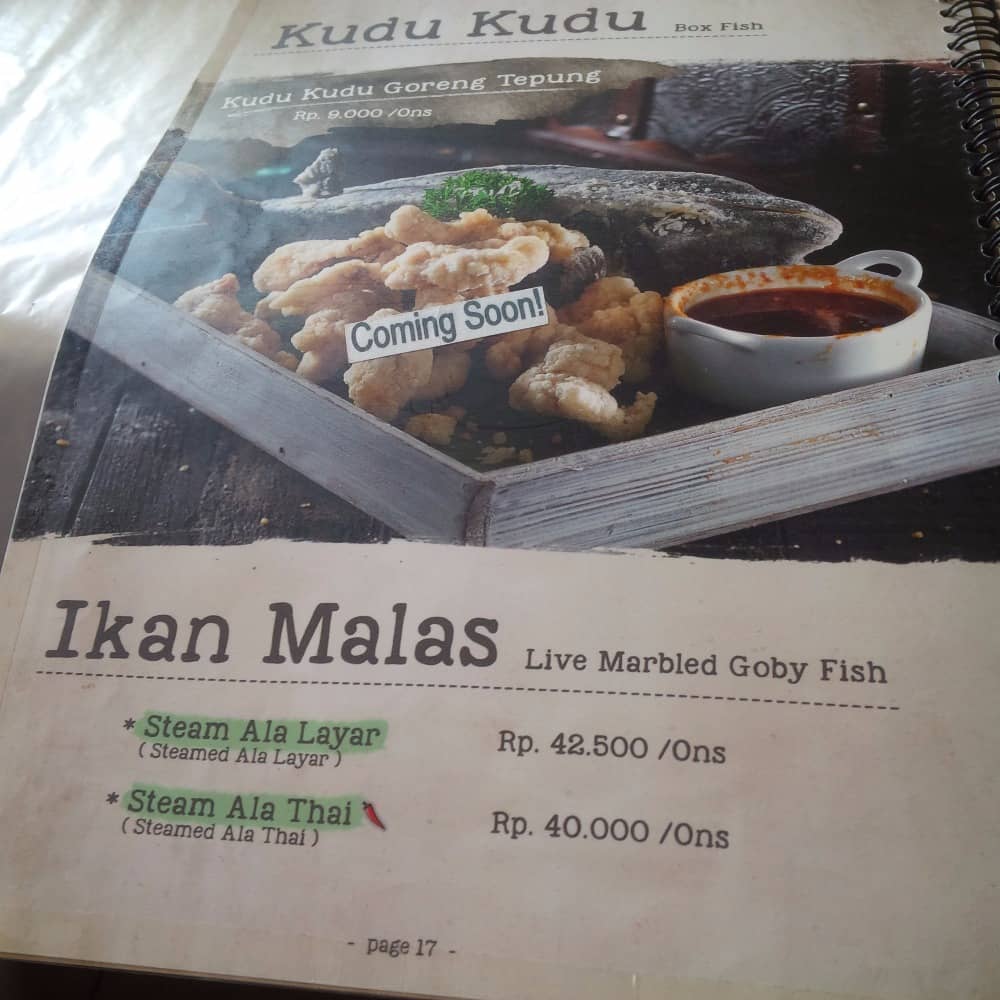 resto seafood layar surabaya