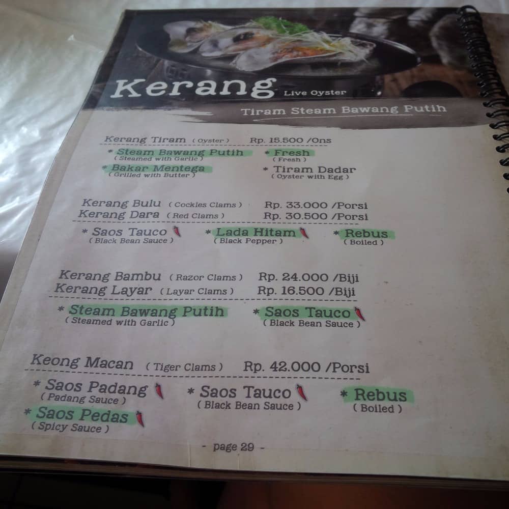 resto seafood layar surabaya