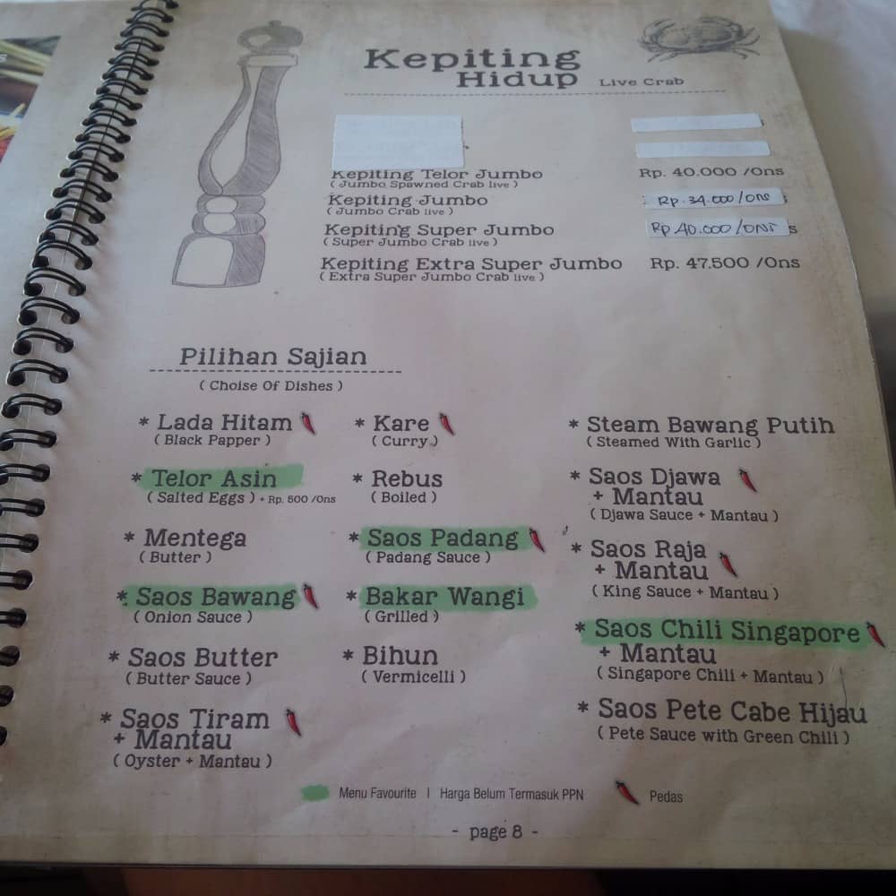 resto seafood layar surabaya