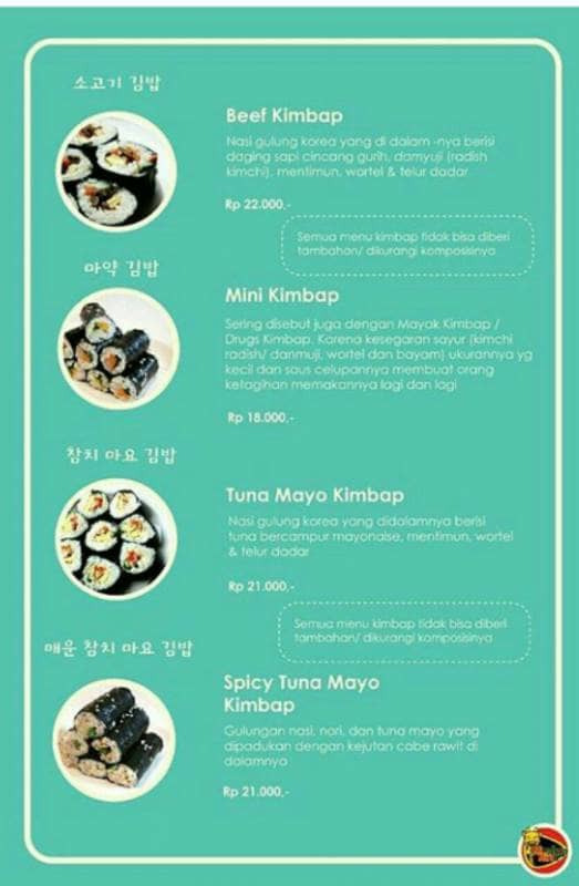 Makan di Kimbap Rina: Kedai Halal Khas Korea