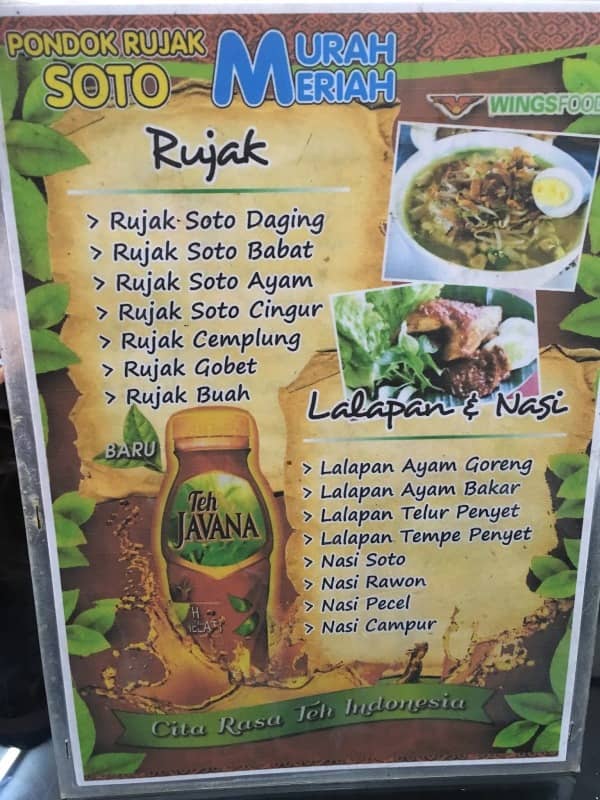 rujak soto