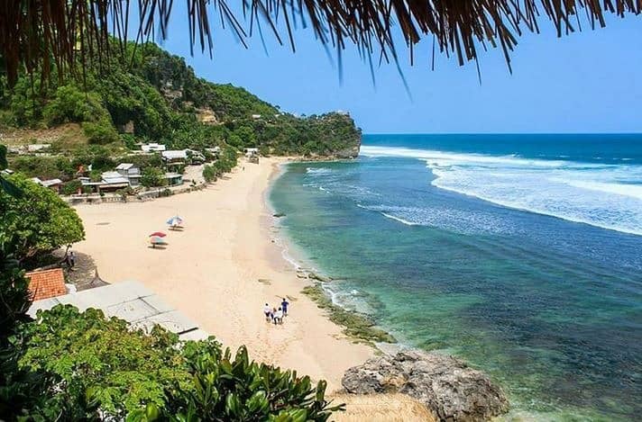 pantai pok tunggal gunung kidul