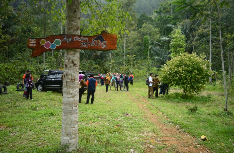 pemandangan desa wisata sepakung