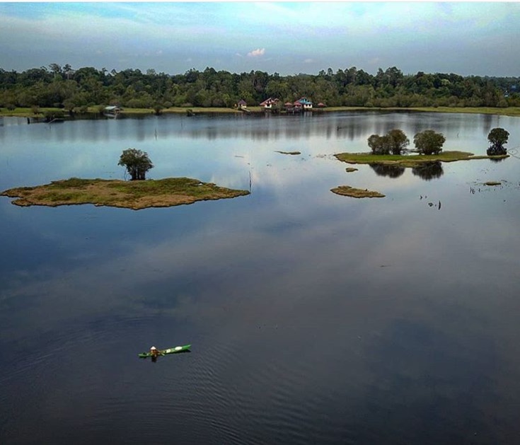 danau bulat kalimantan tengah
