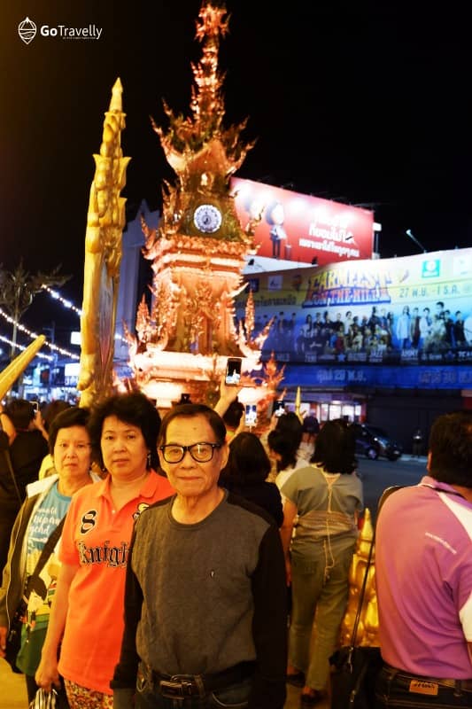golden clock tower chiang rai